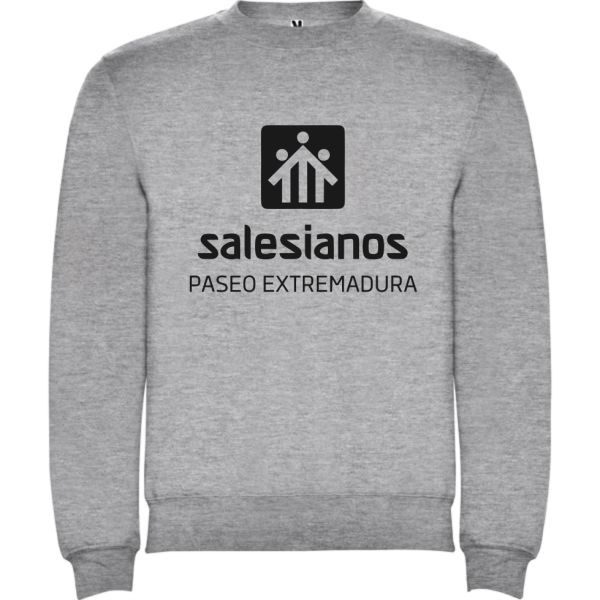 SUDADERA CLASSICA GRIS